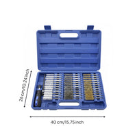 Wire Tube Brush Set Assorted Sizes Cleaning Kit Bore Brush Set for Marksmen, Gunsmiths, Range, Workshop