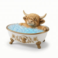 Bathtub Figurine Lamp Ambient Nightlight Relaxing for Nightstand