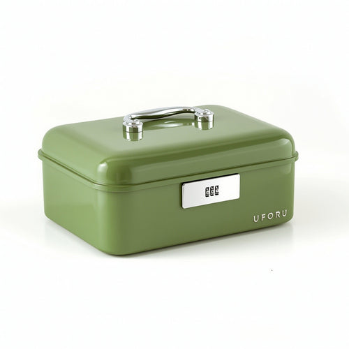 Lockable Storage Box Spacious Lockbox Compact for Home, Bedroom