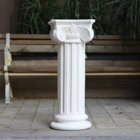 Roman Column Pedestal Weather Resistant Decorative Column Statue Base for Patio