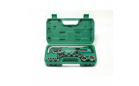 Full Polish Chrome Socket Wrench Kit Socket Set with Case Organized Ratchet Set Compact for Mechanics