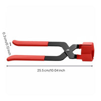 Wheel Lug Nut Cap Plier Soft Rubber Jaw Wheel Nut Cap Pliers Non-Scratch Auto Repair Tool for Mechanics