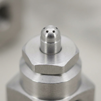 Stainless Steel Nozzle, Mist Nozzle for Industrial Maintenance, Fine Spray Nozzl #variant:Wide-angle Circular 60° Spray