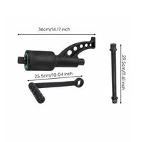 Truck Tire Removal Tool Easy to Use Labor Saving Lug Wrench Alloy Steel Heavy Duty Tire Wrench Set for Mechanics, Garage