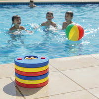 6 Pieces Non-Inflatable Swim Float with Inner Liner Textured Foam Swim Float Lightweight Swimming Training Support Buoyant for Beginners