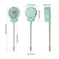 4-Function Soil Tester Meter Selector Switch Garden Tool Accurate Readings