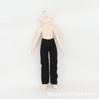 妖精体长裤D男D女阿巳2.01.0直筒裤可穿大12分娃衣裤子BJD加长腿