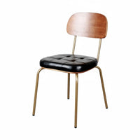 Armless Side Chair Industrial Design Crab Leg Chair High-Density Foam Cushion