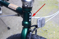 DayDayBike Front Basket for Folding Bikes, Metal, 33x26 cm, 5 kg Capacity