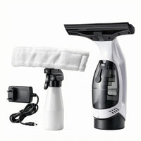Electric Glass Cleaner Pistol Grip Handheld Glass Cleaner Spray Bottle Set Transparent Tank Cleaning Tool Wide Head