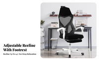 Ergonomic Mesh Office Chair Adjustable, Rotating For Study