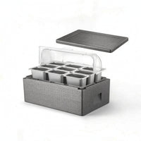 Insulated Food Display Box Thermal Container Chilled for Caterers, Vendors