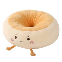 Donut Cushion Memory Foam Seat Cushion, Round Seat Pad for Living Room Floor, Ta #variant:Pouf 38*38*14CM