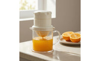 Manual Hand Juicer Clear Hand Citrus Press Measuring Marks