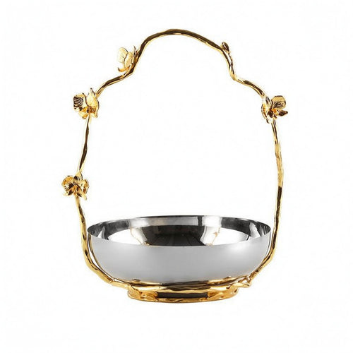 Butterfly Handle Tray Rust Resistant Dining Accessory Sturdy