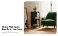 5-Tier Corner Shelf Space-Saving Design shelving unit adaptable Use Open Shelving for Apartment Dwellers
