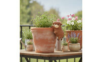 Highland Cow Pot Hanger Cute Hanging Planter Hugger Sculpted for Flower Pots