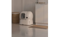 Compact Self-Cleaning Cat Litter Box Hassleeffortless Automatic Cat Litter Box for Busy Professionals, Indoor, Apartments