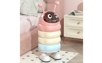 Trash Can Cartoon Wastebasket Playful for Bedroom