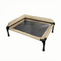 Elevated Pet Bed off the Floor Raised Edge Pet Bed Low-Height