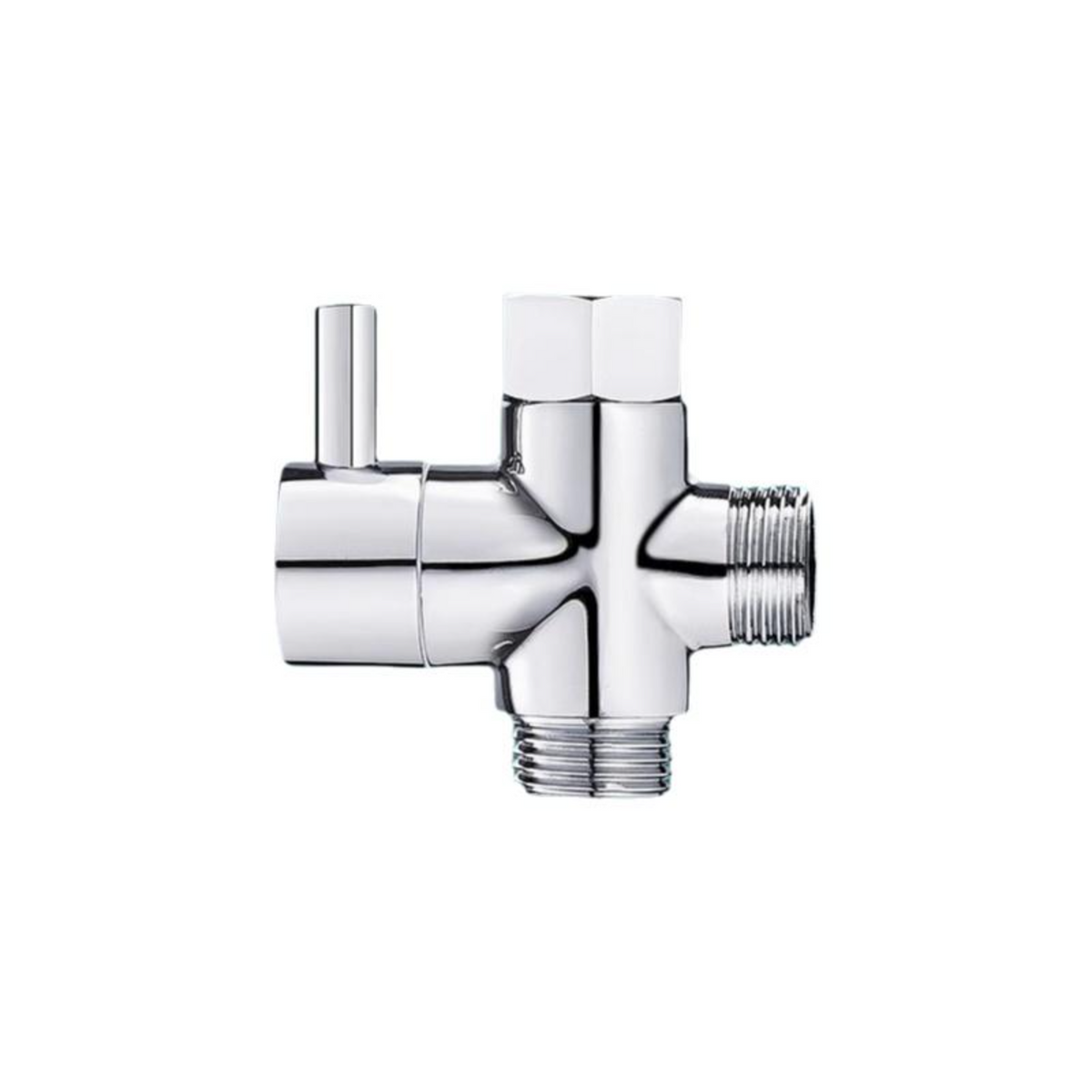 Brass faucet splitter, universal fit