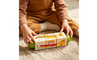Rotating Block Puzzle Compact Wooden Turning Puzzle Educational Toy for Young Children, Kids, Tabletop, Classroom