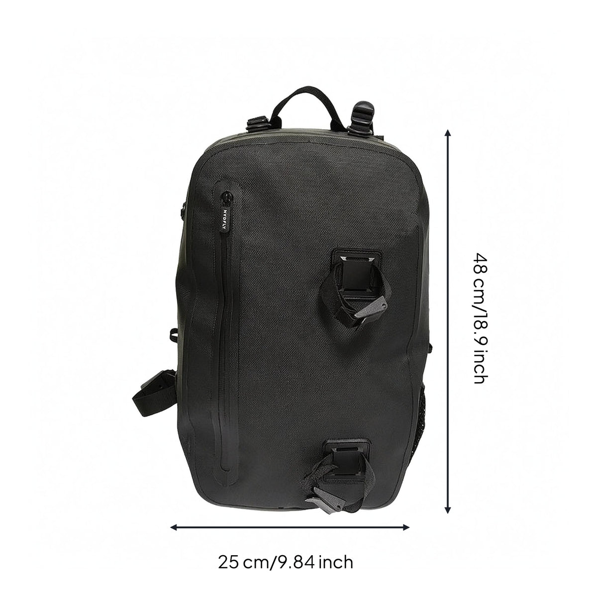 18L Fishing Backpack Mesh Pocket Tackle Gear Pack Outdoor Bag Adjustable Straps
