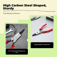 Brake Coil Pliers, sturdyDuty Brake Line Repair Tool, Labor-Saving, Multi-Functional, for Car & Motorcycle Maintenance