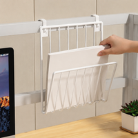 Metal Wall Hanging Basket, 2 Pack Kitchen Storage Rack, Automatic Vertical Organiser for Small Flats, Space Saving Wire Wall Shelf