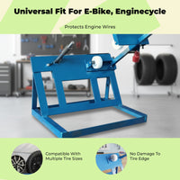 Steel tire changer lever for motorcycles