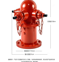 欧式复古消防栓金属手工桌面摆件创意家居装饰橱窗陈列工艺品道具