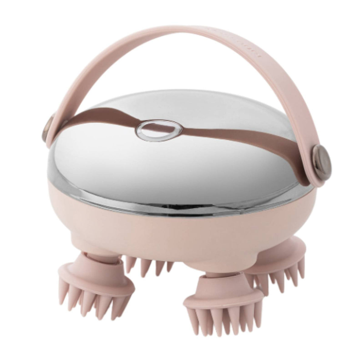 Stress Relief Red Light Treatment Head Massager Portable Electric Head Massager Rechargeable Handheld Scalp Stimulator Single-Button Control for Pets