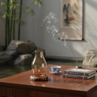 Glass Incense Burner Easy to Clean Glass Aroma Lamp Gift Idea