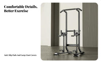 Multi-Functional Pull up Bar Station Multifunction Pull-up Station Non-Slip Grips Power Frame Stable Base for Calisthenics Athletes, Fitness Enthusiasts, Adults, Indoor, Strength Training, Garage