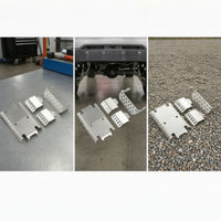 5 Pieces Rc Car Chassis Armor Guard Brushed Metal Chassis Guard Skid Plate Easy to Install Plates for Hobbyists