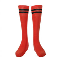 Mens Sports Socks for Football Soccer, Long Knee High Athletic Tube with Anti Spandex for Adults Size 5-11