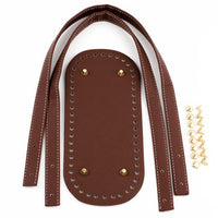 DIY Woven Bucket Bag Material Kit with Hollow Design