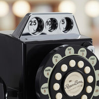 Coin Telephone Chrome Trim Home Communication Glossy Finish
