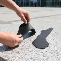 2 Pieces Molded Center Console Anti-Kick Mat Defensive Center Console Side Pad Wear Resistant Anti-Scratch Pad Easy-to-Clean for Commuters
