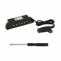 Easy to Install Acoustic Guitar Soundhole Pickup High Sensitivity No-Drill Guitar Pickup Noise Reducing Musical Instrument Accessory Twin-Coil Design for Guitarists