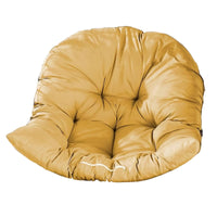 Quilted Hanging Chair Cushion Removable Enveloping Seat Cushion Outdoor Padded Chair Insert