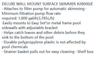 INTEX PVC Inflatable Pool with Accessories