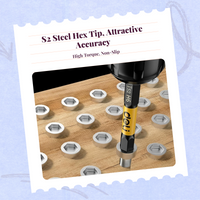 S2 steel hex bits for electric screwdrivers