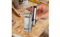 Long-Lasting Stainless Steel Plastering Trowel Rust Resistant Drywall Finishing Corner Tool High Hardness Drywall Corner Tool Easy to Clean for Masons, Plasterers, Construction Workers, Home Improvement