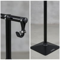 Space-Saving Vertical Bike Rack with Hooks Adjustable Vertical Bike Rack Indoor Cycle Floor Stand Stable for Commuters