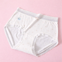 Underwear Women High Waisted Knickers with Gusset Lining, Bamboo Fibre for Postpartum and Plus Size, Breathable C Section