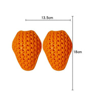 Shock Absorbing Motorcycle Set Ergonomic CE Certified Protective Padding Pads PU Material for Riders, Racing