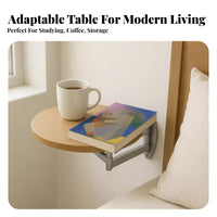 fold-downflappanel vertical Desk Foldable Design surface-mountedmounted Shelf Multifunctional Workstation