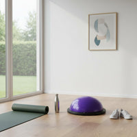Half Balance Ball with Resistance Bands Half Ball Balance Instructor Core