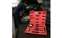 Petrol Pressure  Tester Kit Analog Petrol Pressure Gauge Kit High Precision Tool for Mechanics